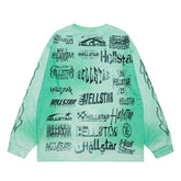 Hellstar Long Sleeve Shirts Hip-hop loose oversize